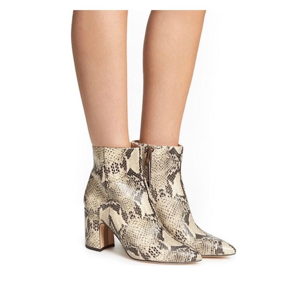 Sam Edelman Hilty Snake Ankle Bootie 9